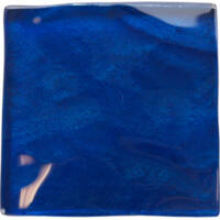 Blue blue electric blue glass tile