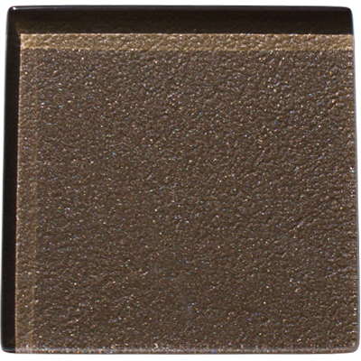 Chocolat brown glass tile
